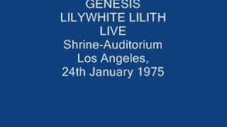 genesis lilywhite lilith live [upl. by Jeth]