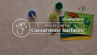 How to Clean My Caesarstone Countertops [upl. by Trinidad]