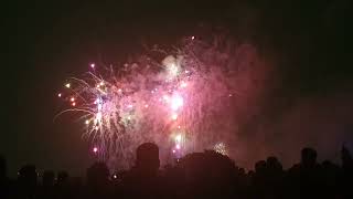 Alexandra Palace Fireworks Display 2024 Ally Pally [upl. by Noryahs]