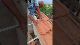 Amazing roof installation 👍👍 shorts shortsfeed shortvideo installation trending viralshorts [upl. by Wileen]