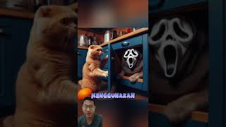 Ngeprank sang kekasih kucing prank shorts [upl. by Hogue]