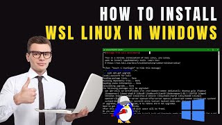 How to Install WSL Linux in Windows [upl. by Zebada]