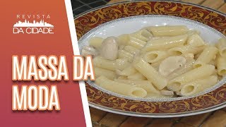 Receita de Massa com Cogumelos  Revista da Cidade 150818 [upl. by Cohette462]