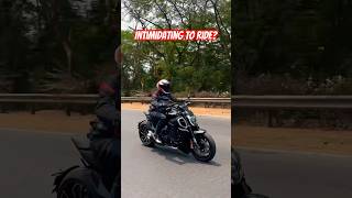 Is the Ducati Diavel V4 Intimidating to Ride  BikeWale shorts [upl. by Elwin]