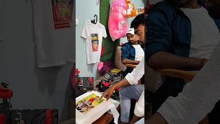 t shirt photo print 💯 printing tshirt trending viralvideo viralshort bhujpuri [upl. by Aisor]