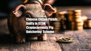 Chinese Citizen Pleads Guilty in 73M Cryptocurrency ‘Pig [upl. by Keever]