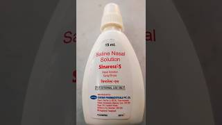 Sinarest s nasal solution spray drops [upl. by Aillil]