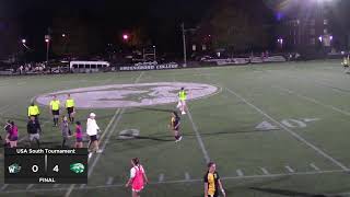 Womens Soccer vs NC Wesleyan USA South Tournament [upl. by Karola]