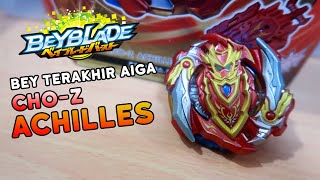 ACHILLES GENERASI KEDUA Cho Z Achilles  Beyblade Burst Malaysia [upl. by Essie201]