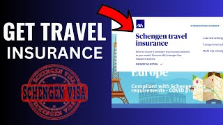 How To Get Travel Insurance For Schengen Visa [upl. by Beaufort]