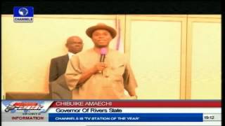 Amaechi SwearsIn New Chief Judge [upl. by Llyrad]