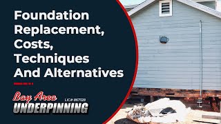 Foundation Replacement Costs Techniques and Alternatives  Bay Area Underpinning [upl. by Oesile]