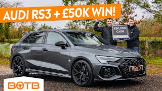 £114000 Grand Prize Winner Bags Audi RS3  £50000 Cash  BOTB Winner [upl. by Bidle]