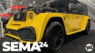 CRAZY Jeep Conversion and Useful Modifications at SEMA 2024  DAY 4 [upl. by Anilac350]