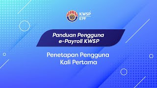 Penetapan Pengguna Kali Pertama [upl. by Quar]