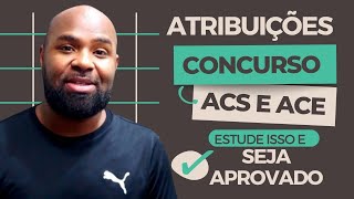 Concurso ACS e ACE Atribuições do ACS  Resolvendo Questões de Prova 2024 [upl. by Shimkus587]