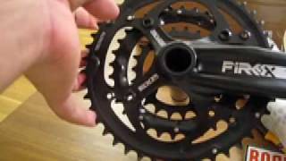 Truvativ Firex Team crankset Unpacking [upl. by Oludoet]