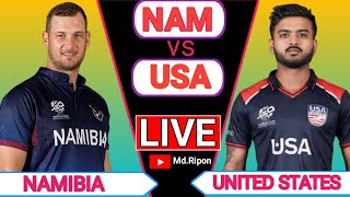 Namibia vs United StatesNamibia T20I TriSeries 2024 live [upl. by Mcknight]