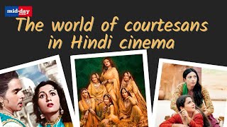 From MughaleAzam to Heeramandi a look at the world of courtesans in Hindi cinema [upl. by Nnarefinnej]