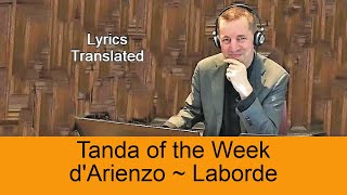 Tanda dArienzo  Laborde With a tutorial and tango lyrics translated [upl. by Aliel]