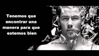 Nick Jonas ft Thomas Rett  Chainsaw ESPAÑOL LIVE [upl. by Annmarie]