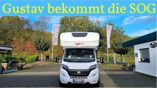 Einbau einer SOG Entlüftung in Frankia A 680 plus ➡️ Bodenvariante   Übernachtungsinfo amp News 🚐💨 [upl. by Nnateragram]