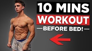 10 MIN BODYWEIGHT WORKOUT NO EQUIPMENT HOME WORKOUT [upl. by Adalbert]