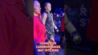 CHANTELLE CAMERON MAKES WAY INTO RING daviesmasoud [upl. by Amikehs]