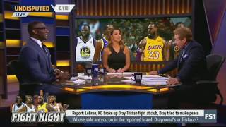 quotTristan Thompson Hung a 2 Piece on Draymond Greenquot 2018 NBA FIGHT [upl. by Etteluap]