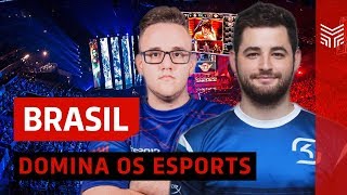 O Brasil domina os eSports  Enemy Arena [upl. by Gytle]