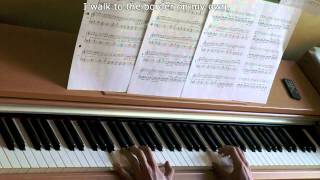 Riverside  Agnes Obel on piano WITH LYRICS sheets  MIDI [upl. by Eldoree205]