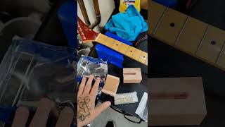 adventures in neck repair guitarrepair guitar glueups woodworking electricguitar shorts asmr [upl. by Eldredge]