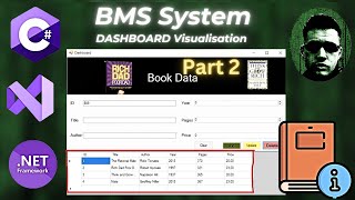 C WinForms Book Management System Part 2  Dashboard amp Data Grid View [upl. by Oribella]