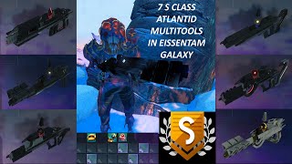 No Mans Sky  7 S Class Atlantid Multitools In The Eissentam Galaxy [upl. by Akihsar118]