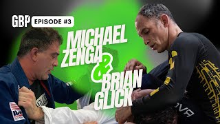 Episode 3 Michael Zenga of BJJ Fanatics and Brain Glick Black Belt under John Danaher [upl. by Eetnuahs]