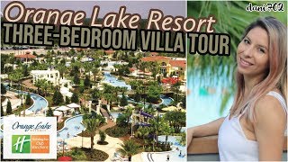 Orange Lake Resort  Three Bedroom Villa Tour  Holiday Inn Club Vacations  River Island [upl. by Aivart692]