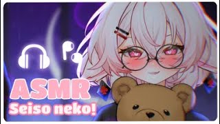 ASMR  Seiso neko taking care of you asmr  Whispering  Seiso  personal attention asmr [upl. by Kaufman515]