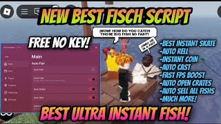 GOD Fisch Script ULTRA AUTO INSTANT FISH  SUPER FAST AUTO SHAKE  Auto ShakeAuto CastPCMOBILE [upl. by Estrellita58]