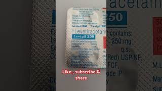 Levipil 250 tablet shorts medicine information [upl. by Earahc820]