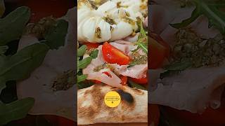 Foccacia burrata mortadelle [upl. by Akerdnuhs49]