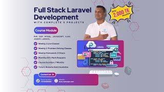 Complete Project Based Laravel Course  Build RealWorld Applications [upl. by Dow]