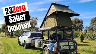 BEST Value for Money ROOF TOP TENT in Australia  23Zero Saber RTT [upl. by Mylander]