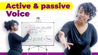 Active and passive voice  በሁላችሁም ጥያቄ መሠረት  Yimaru [upl. by Lezti]