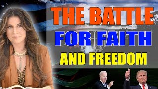 Amanda Grace PROPHETIC WORD  The Battle For Faith And Freedom [upl. by Nimzzaj]