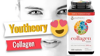 Youtheory Collagen Advanced Formula Tablets [upl. by Quill]