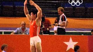 Ning Li Becomes The quotLittle Prince Of Gymnasticsquot  Los Angeles 1984 Olympics [upl. by Eibmab]