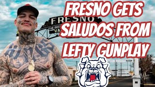 Lefty gunplay sends a shoutout to FRESNO California southside northside [upl. by Imelda]