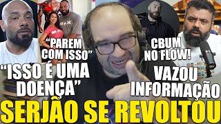 SERJÃƒO SE REVOLTA APÃ“S SITUAÃ‡ÃƒO COM JÃšLIO BALESTRIN SER ALVO DE PERGUNTA SEM NOÃ‡ÃƒO EM SUA LIVE [upl. by O'Connor385]