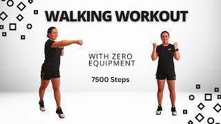 7500 STEPS IN 45 MIN WALKING WORKOUT AT HOME  BURN CALORIES AND LOSE WEIGHT FAST [upl. by Aicirtal]