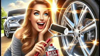 🛠️ Mothers 05222 California Gold All Chrome Polish 12 oz  Best Chrome Wheel Cleaner and Polish ✨ [upl. by Hettie250]